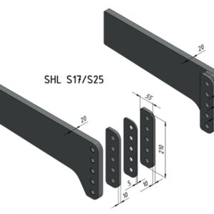 Lesnik Universale Anbaukonsolen 200mm